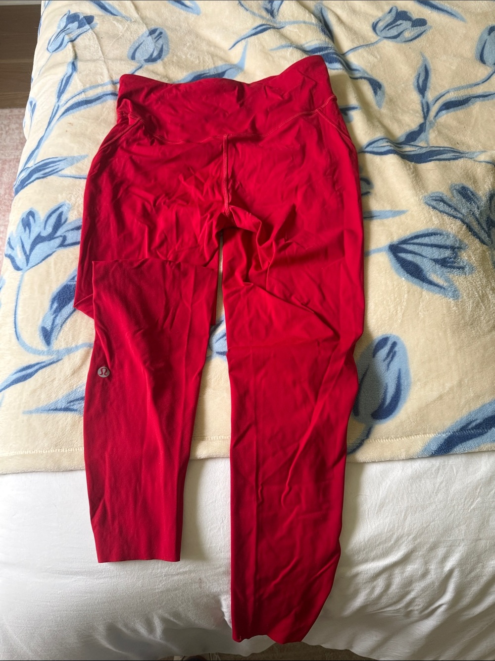 lululemon athletica Red High-Rise Leggings